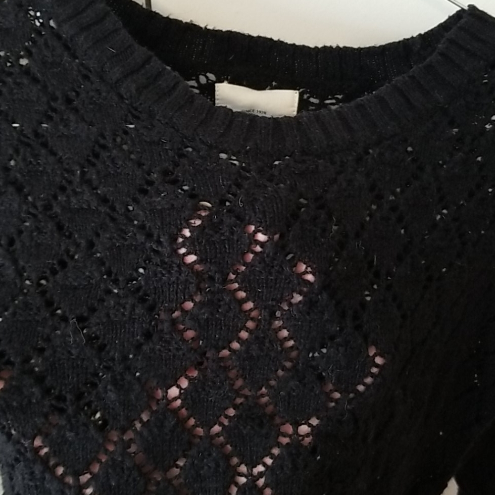2/$10 Black Sweater